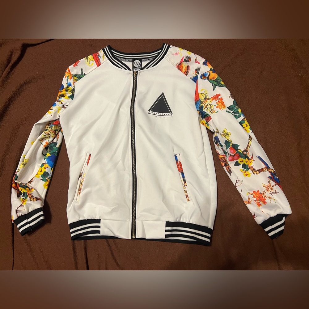 Nappytabs zip-up dance jacket Small